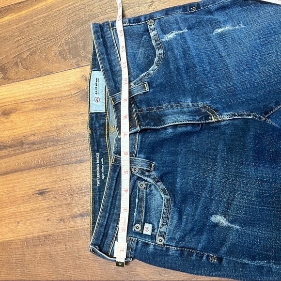 AG Adriano Goldschmied The Legging Ankle Super Skinny Distressed Jeans 26 D - Picture 6 of 10
